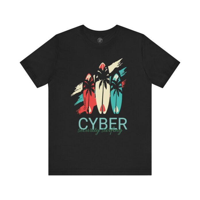 Cyber Security Surfing T-Shirt TYP097
