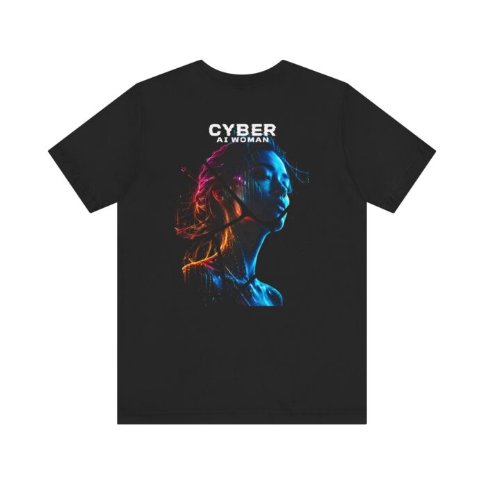 Cyber AI Woman Digital Future T-Shirt BIW04