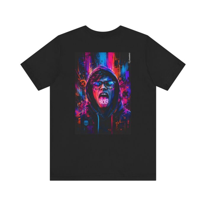 Hacker Tongue Cyberpunk T-Shirt