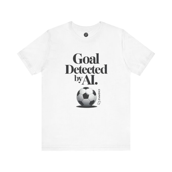 Goal Detected by AI Soccer Graphic T-Shirt