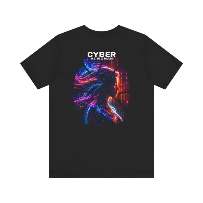 Cyber AI Woman Digital Future T-Shirt BIW01