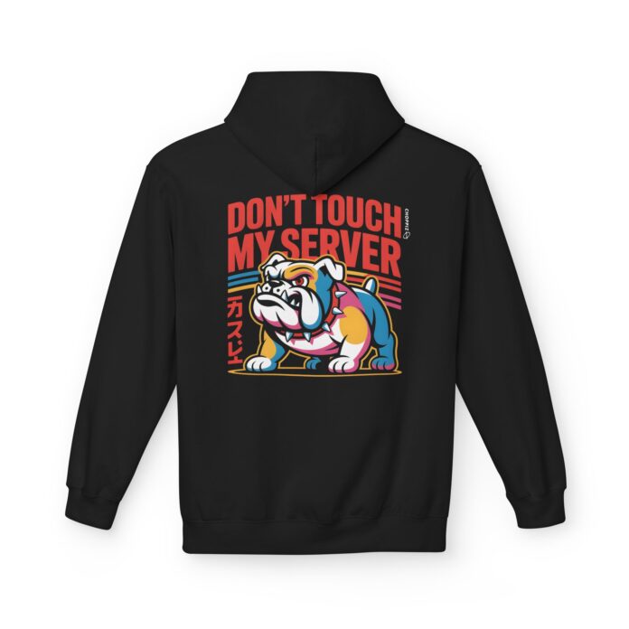 Don’t Touch My Server Bulldog Softstyle Hoodie