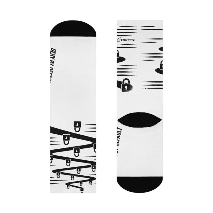 Deny By Default Cybersecurity Crew Socks
