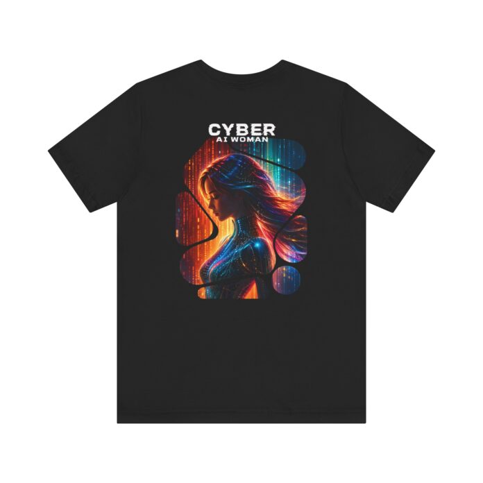 Cyber AI Woman Digital Future T-Shirt