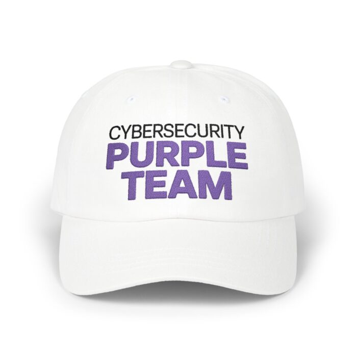 The Cybersecurity Purple Team CyberSec Cap Y6245