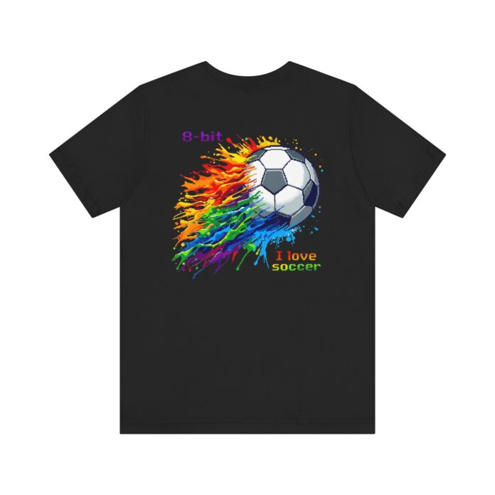 8-Bit Soccer T-Shirt for Retro Gaming Fans