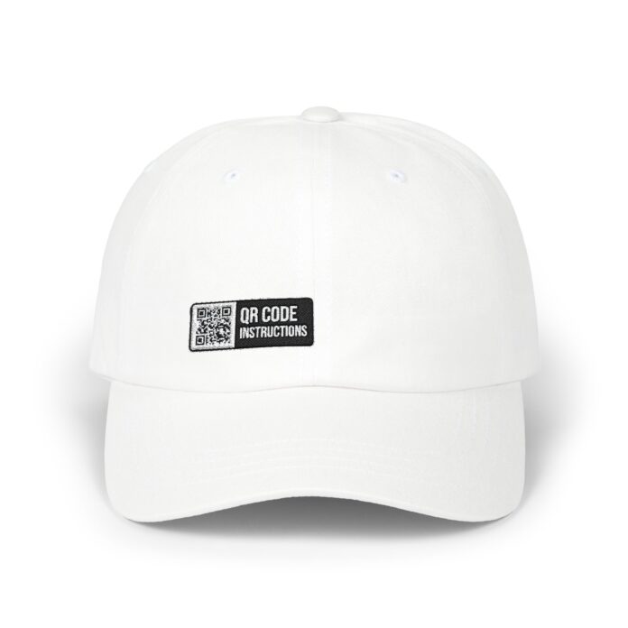 The QR Code Instructions CyberSec Cap Y6245