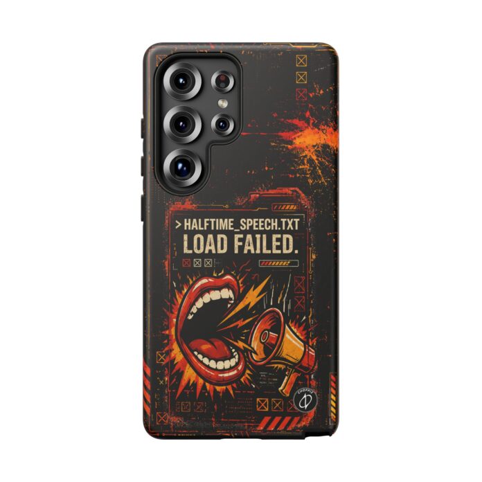 Halftime Speech Load Failed Soccer Coach Phone Case
