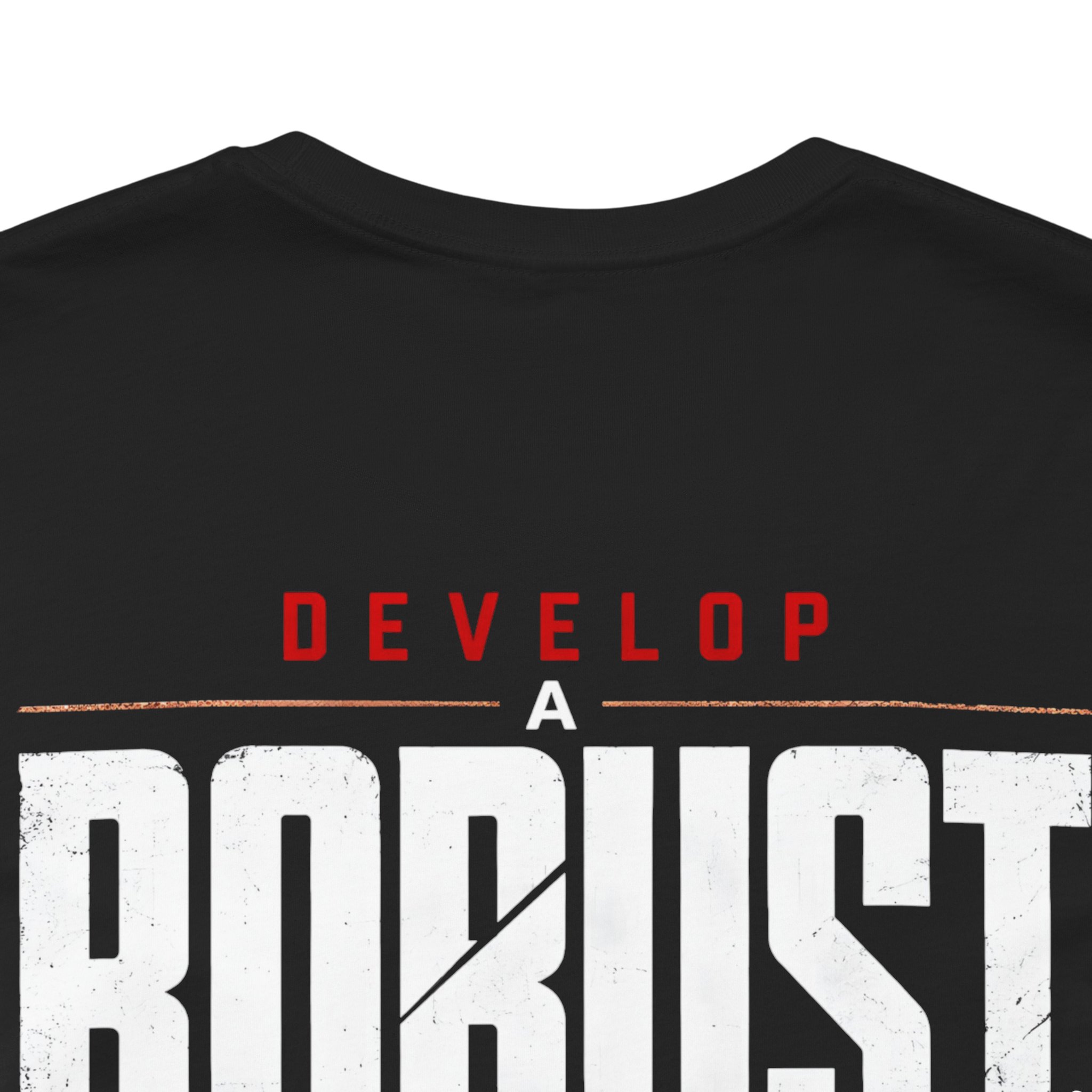 Develop a Robust IR Plan T-Shirt – BACK