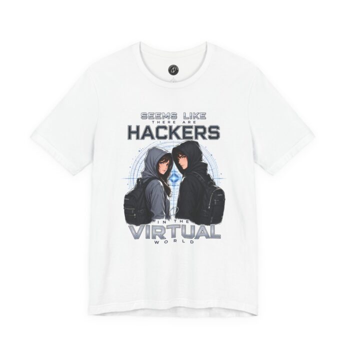 Hackers in the Virtual World – Bright T-Shirt