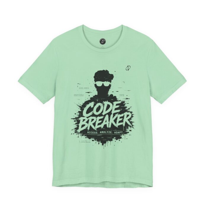 The Figure of Hacker – Code Breaker T-Shirt