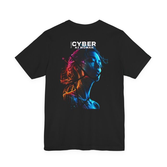 Cyber AI Woman Digital Future T-Shirt BIW04