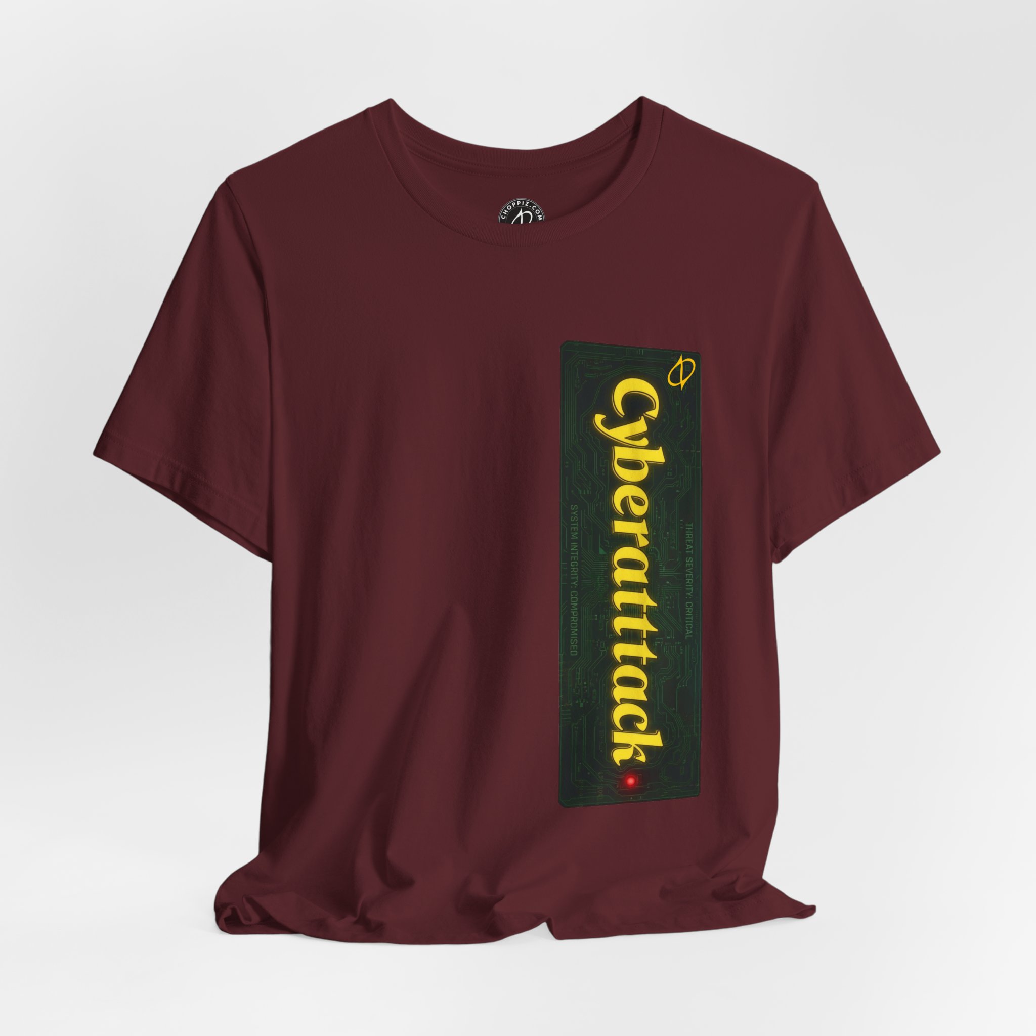 Cyberattack Green Sticker TYP030 T-Shirt