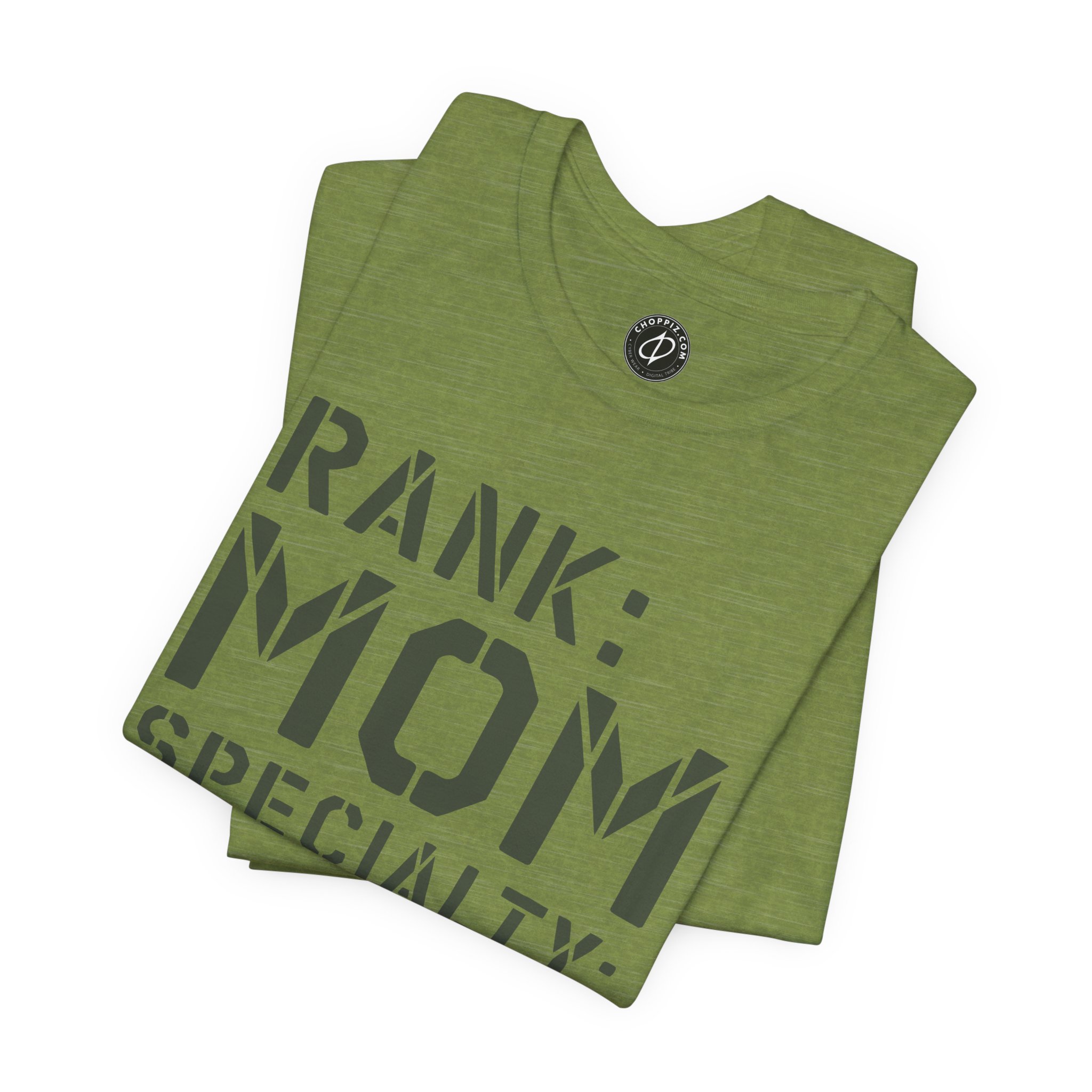 RANK: MOM, SPECIALTY: CYBER WARFARE T-Shirt