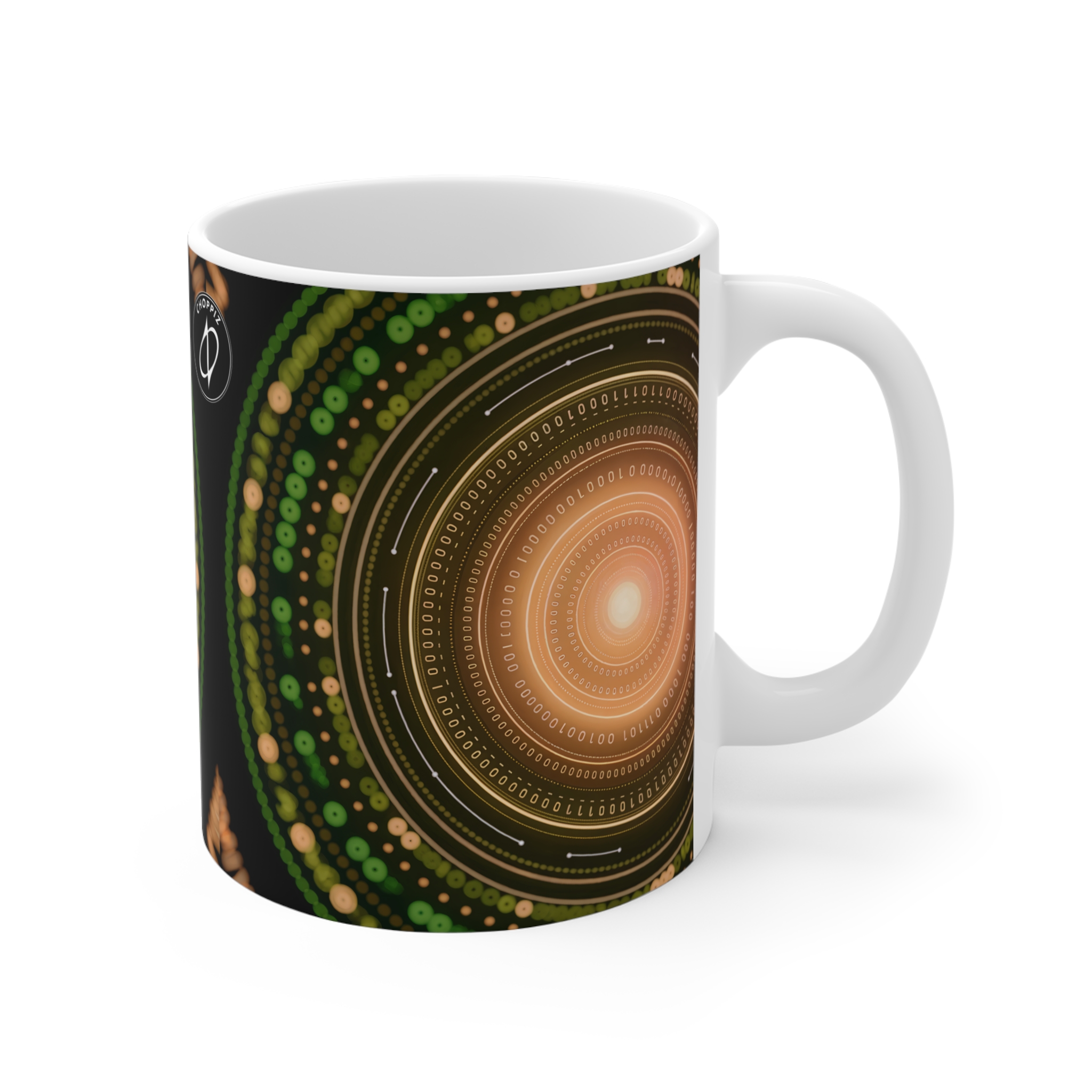 World of Binary Code Mug
