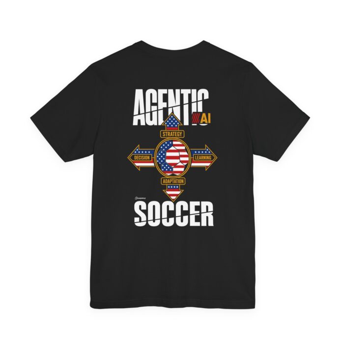 Agentic AI USA Soccer Strategy T-Shirt