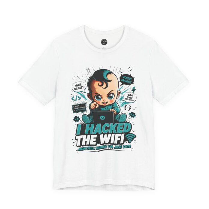 Baby Hacker – I Hacked the WiFi T-Shirt