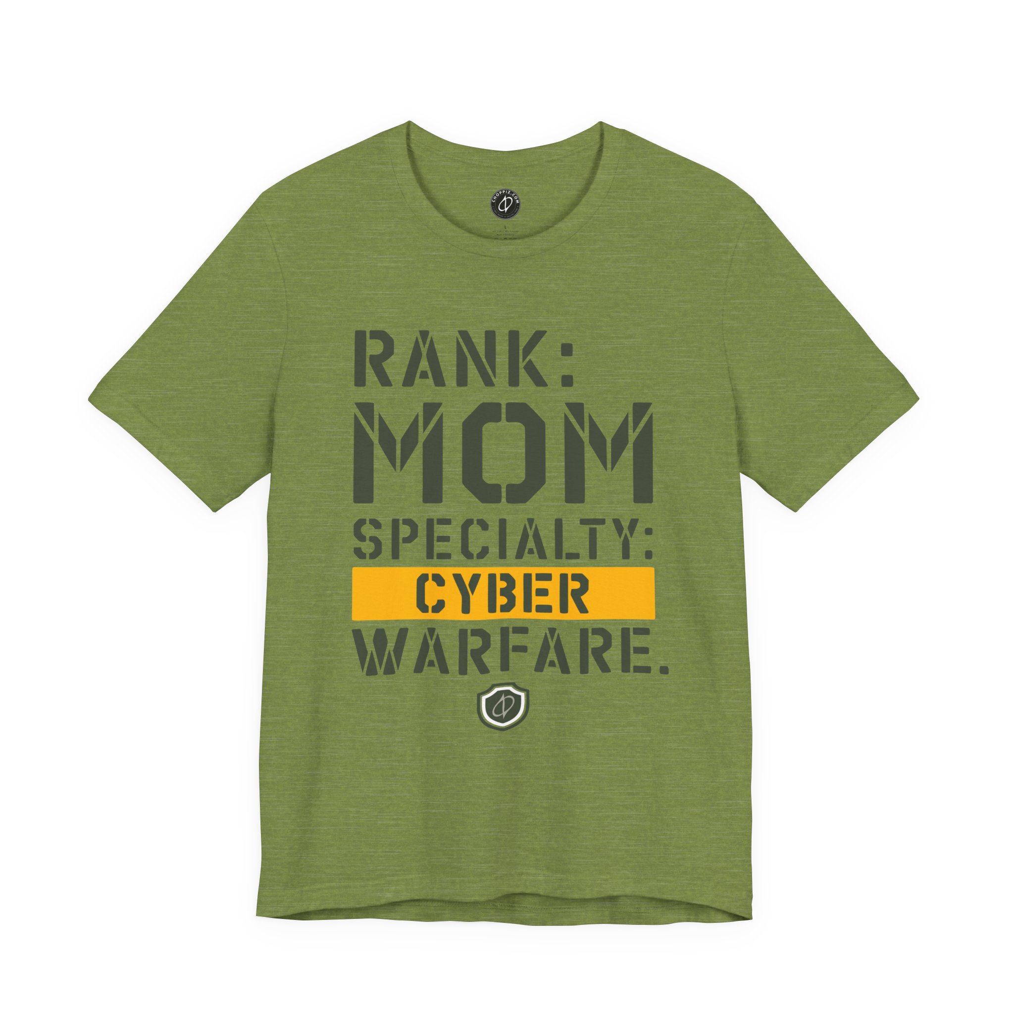 RANK: MOM, SPECIALTY: CYBER WARFARE T-Shirt
