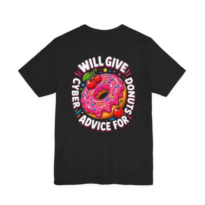 Cyber Advice T-Shirt TYP076 Back
