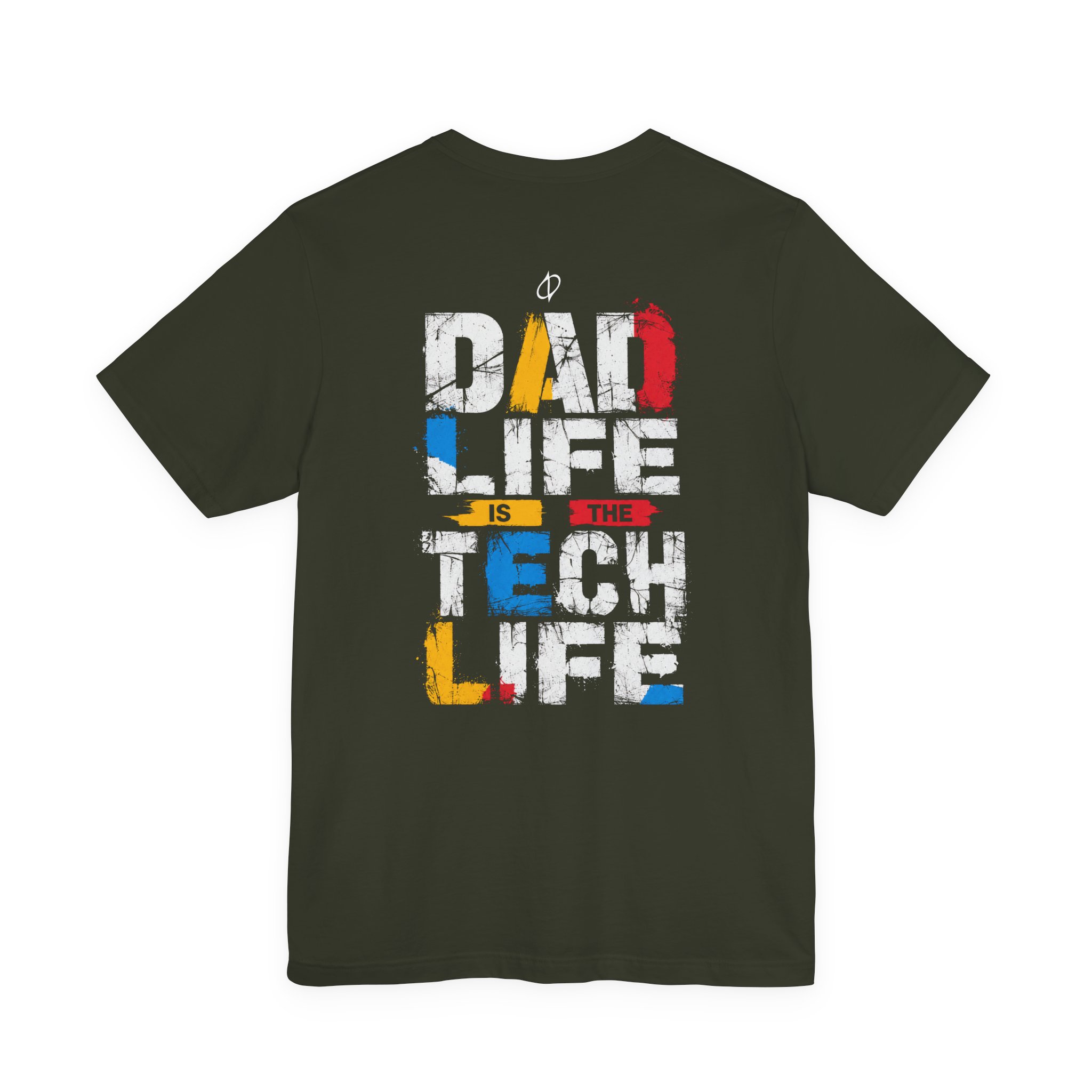 Dad Life Is the Tech Life Graphic T-Shirt for Tech Dads