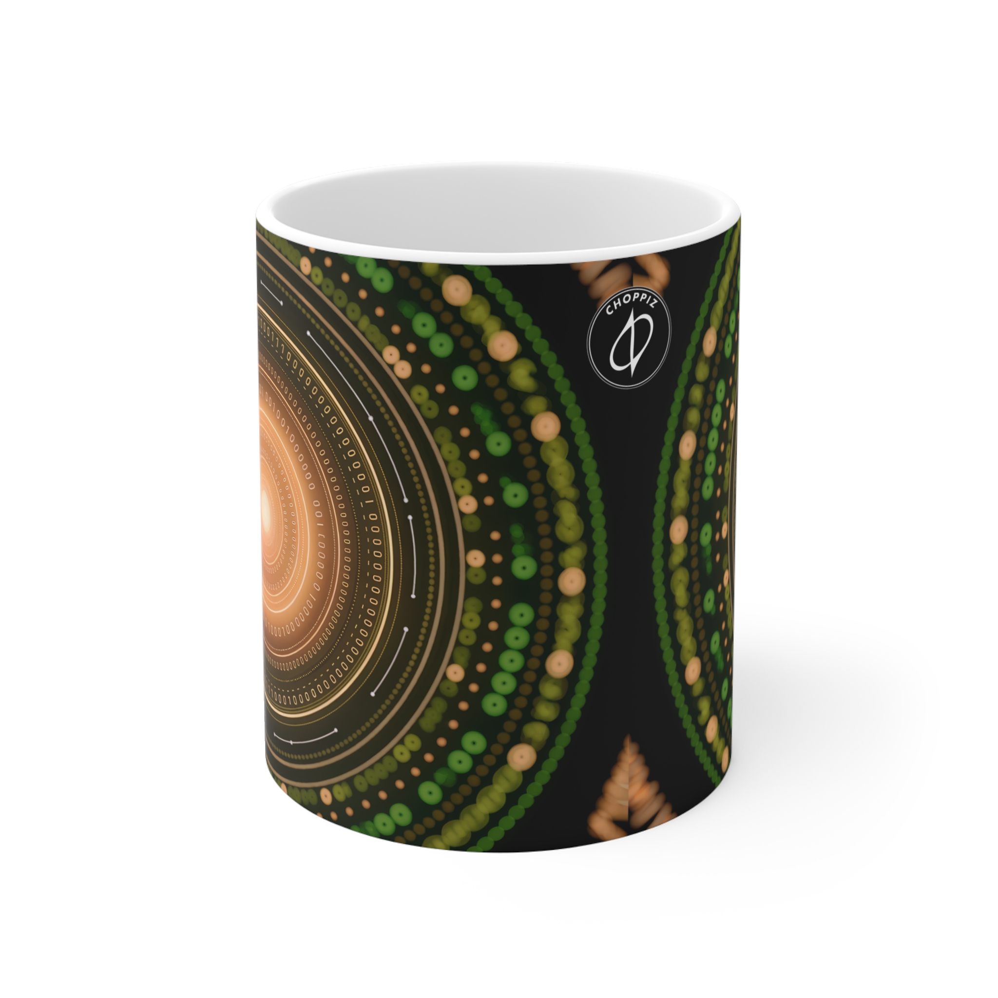 World of Binary Code Mug