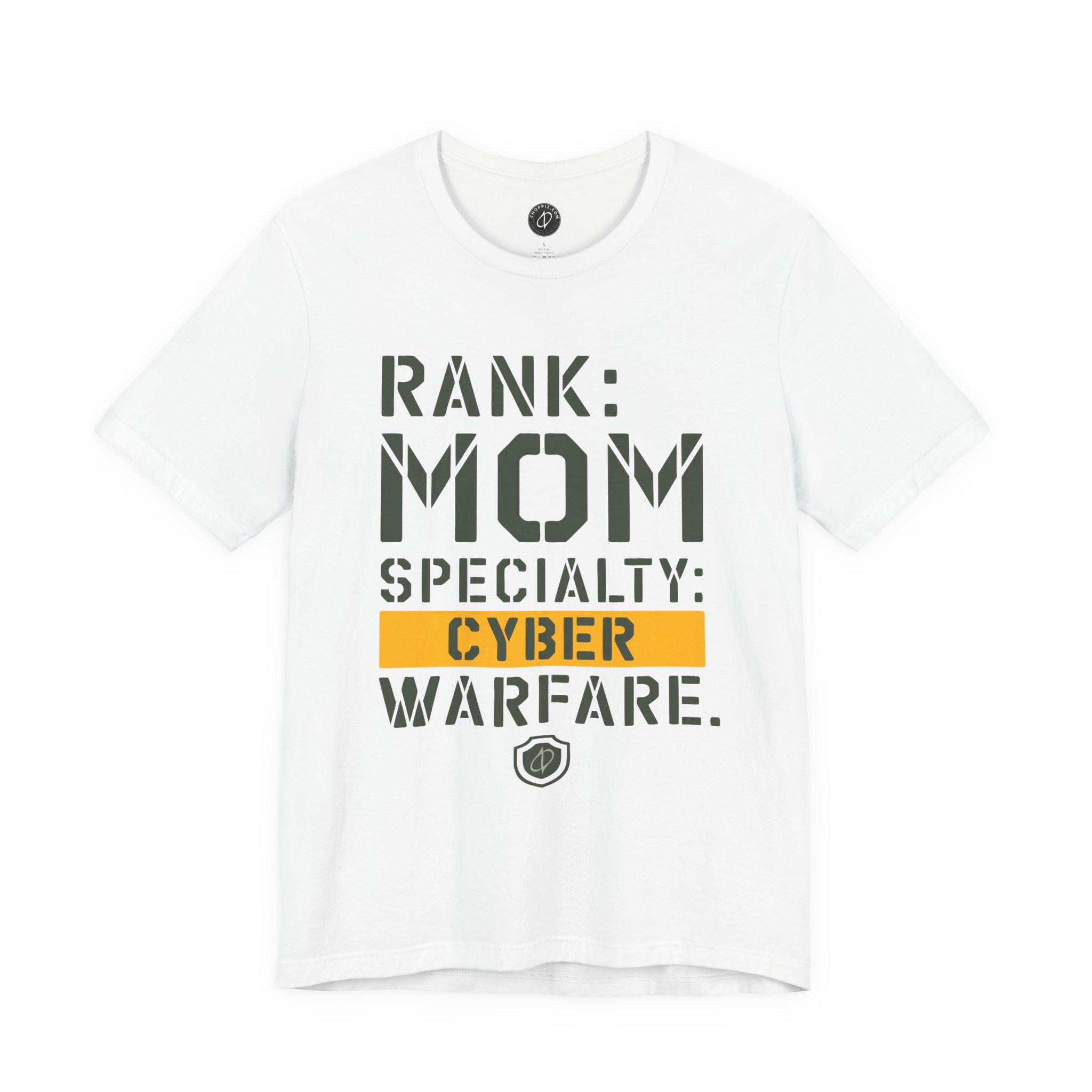 RANK: MOM, SPECIALTY: CYBER WARFARE T-Shirt