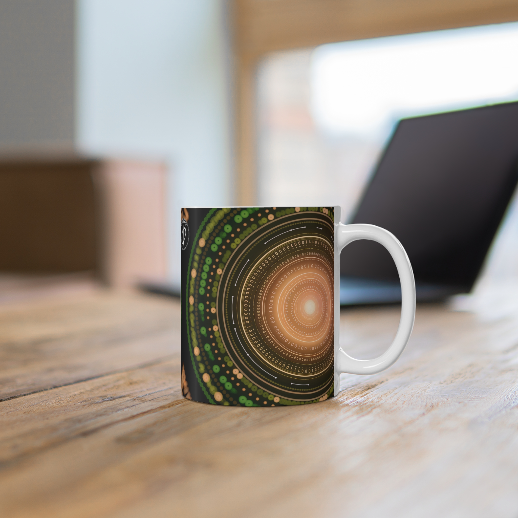 World of Binary Code Mug