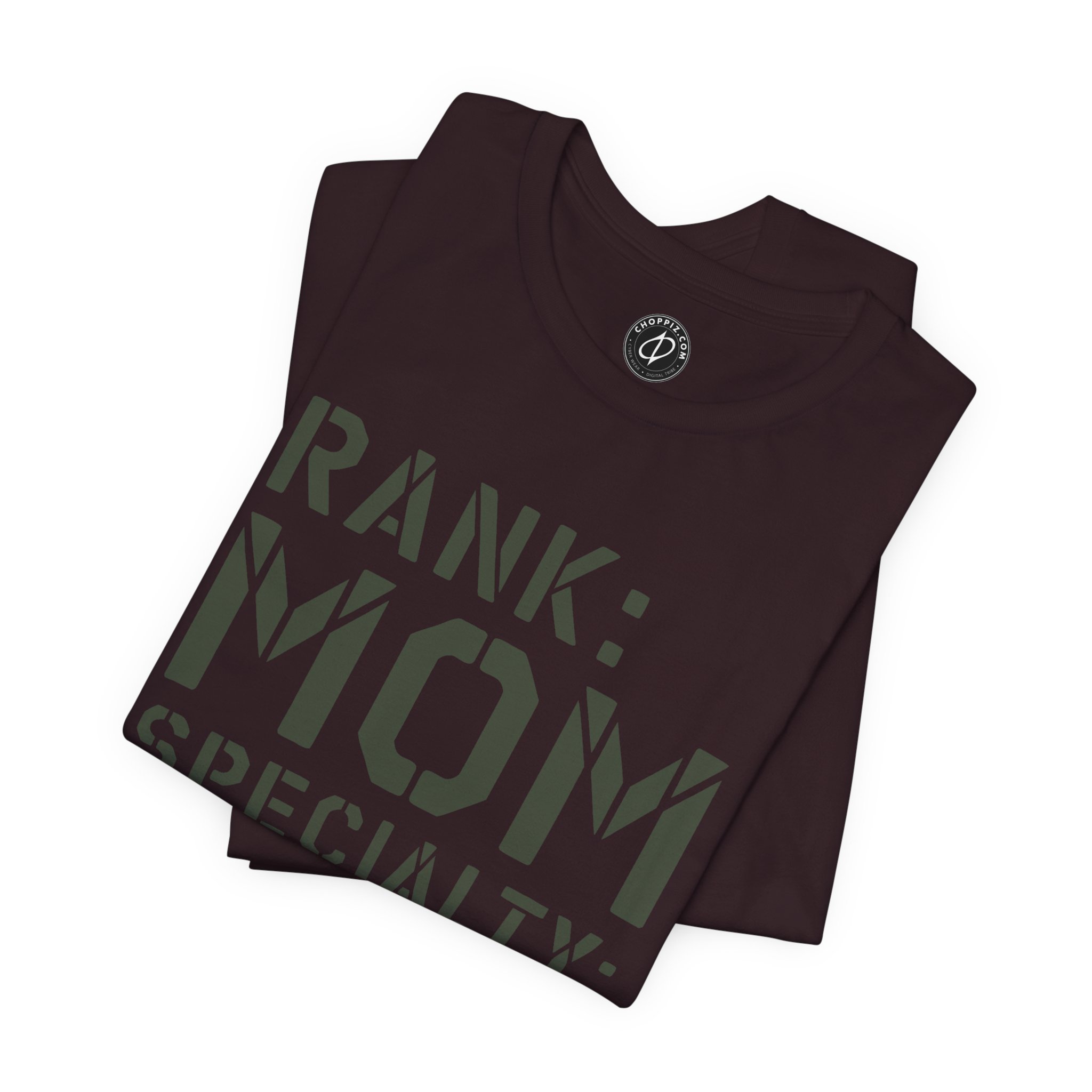 RANK: MOM, SPECIALTY: CYBER WARFARE T-Shirt