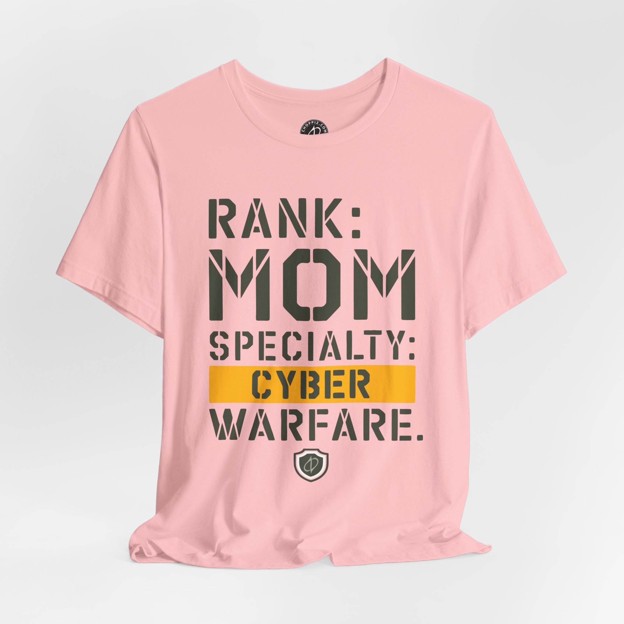 RANK: MOM, SPECIALTY: CYBER WARFARE T-Shirt