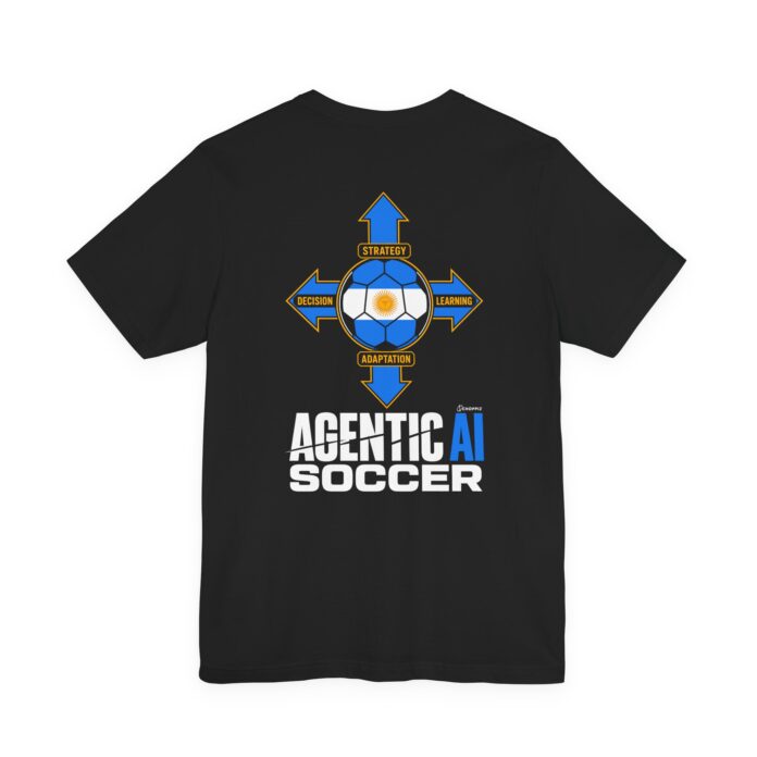 Agentic AI Soccer Argentina Strategy T-Shirt