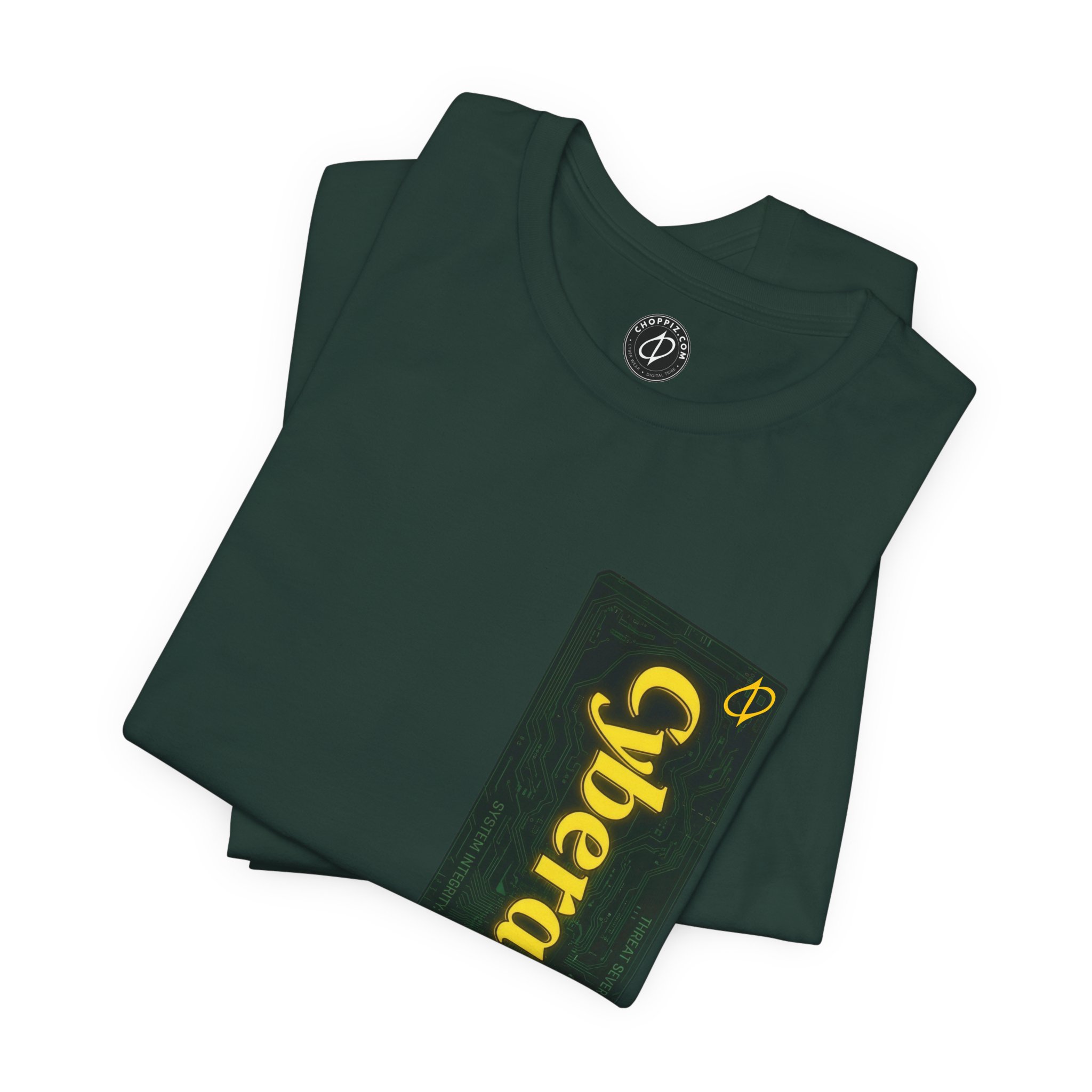Cyberattack Green Sticker TYP030 T-Shirt