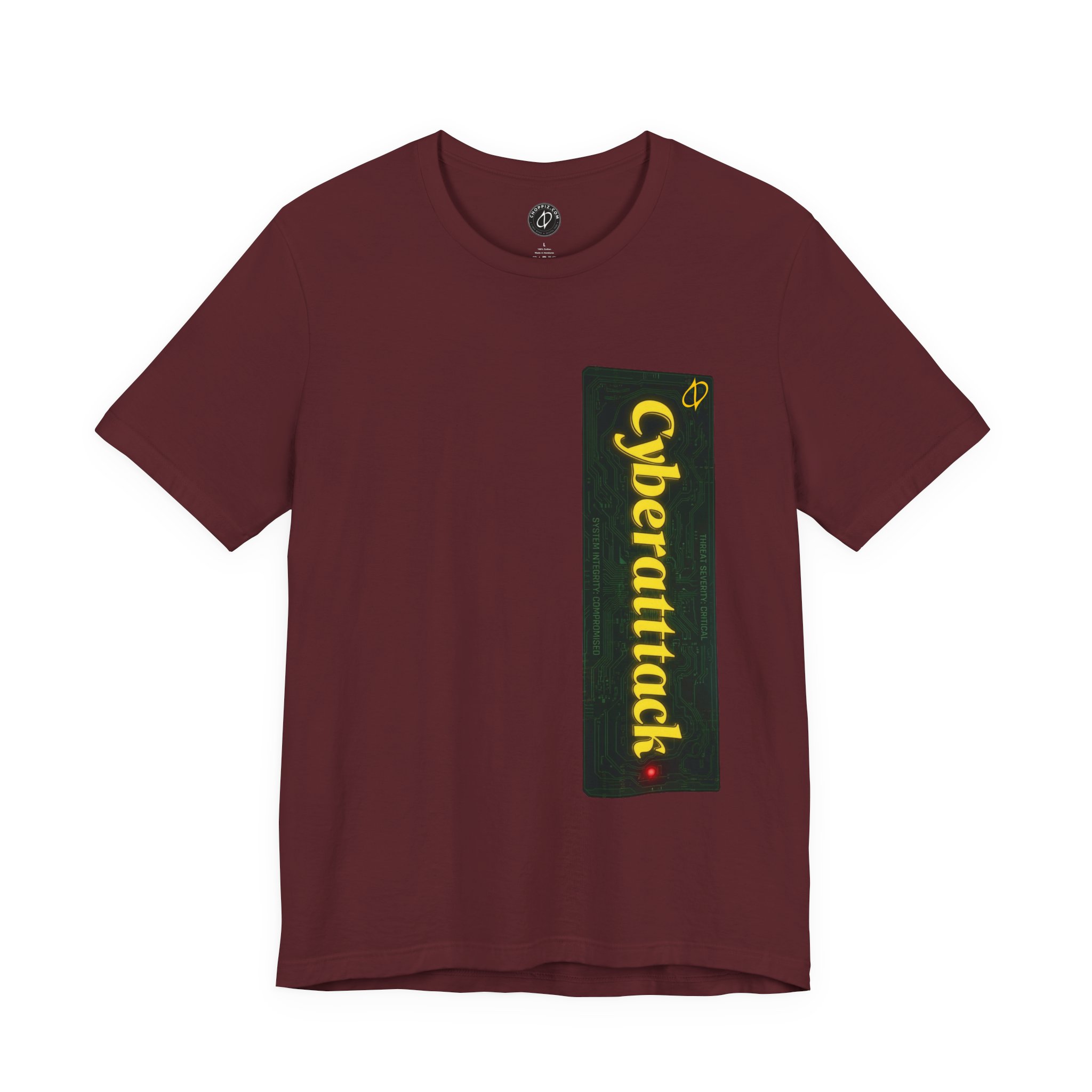 Cyberattack Green Sticker TYP030 T-Shirt
