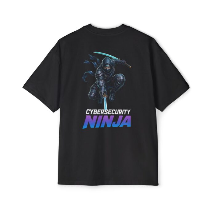 Cybersecurity Ninja Oversized Tee