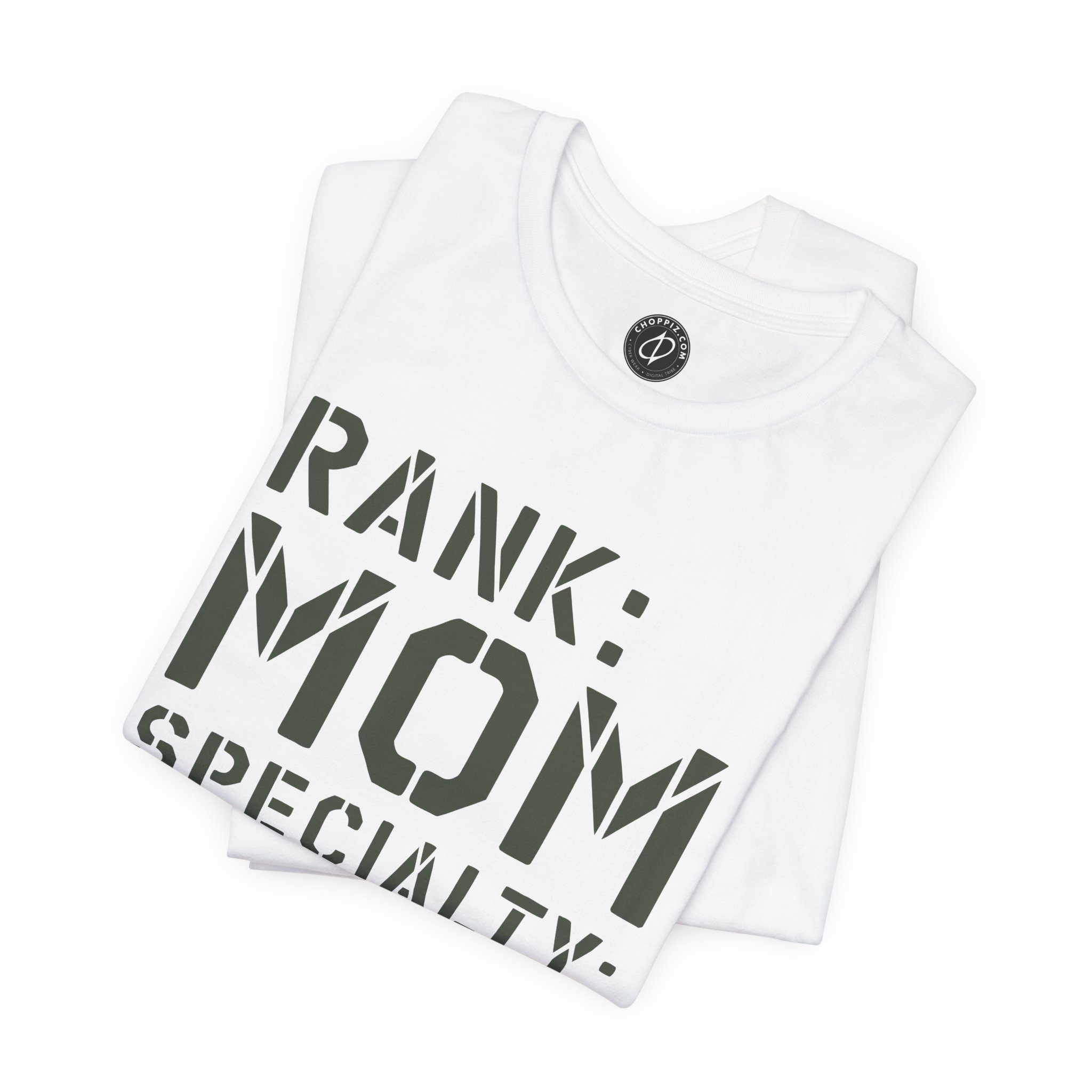 RANK: MOM, SPECIALTY: CYBER WARFARE T-Shirt