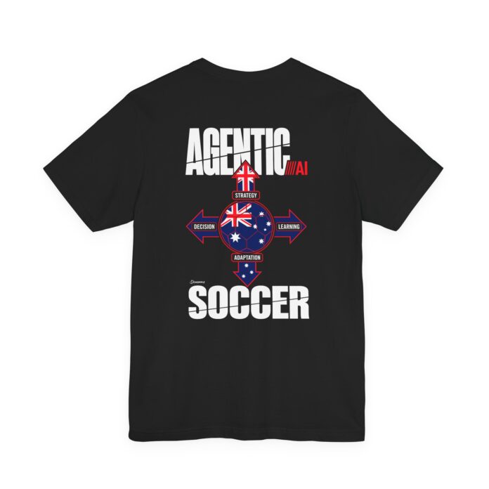 Agentic AI Soccer Australia Strategy T-Shirt