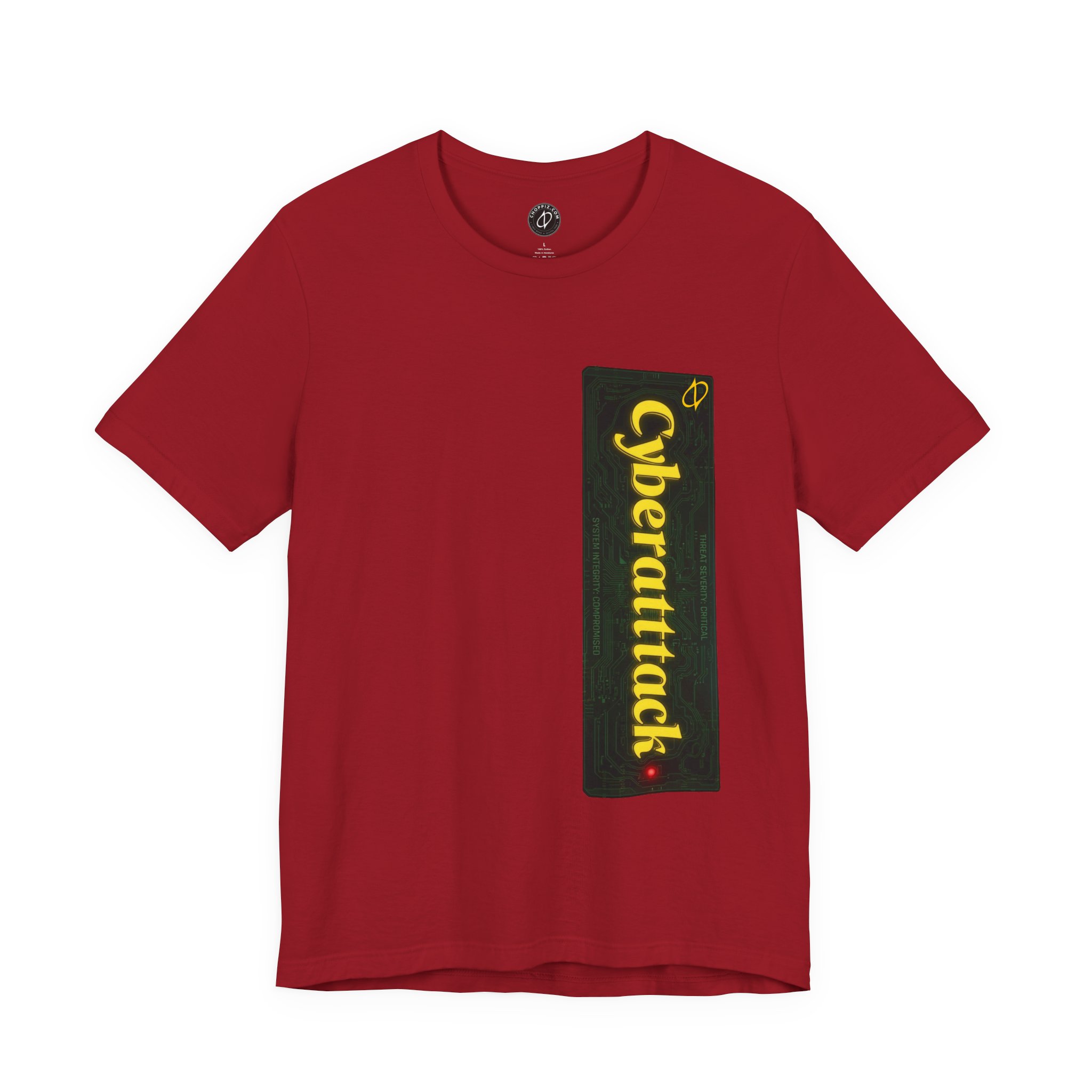 Cyberattack Green Sticker TYP030 T-Shirt
