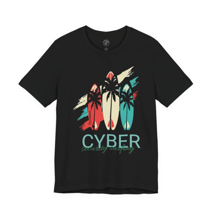 Cyber Security Surfing T-Shirt TYP097