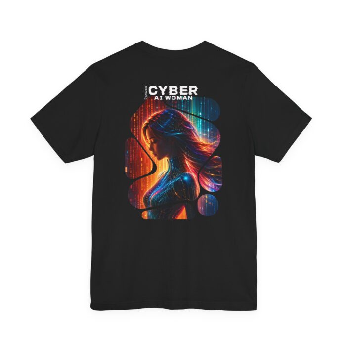 Cyber AI Woman Digital Future T-Shirt