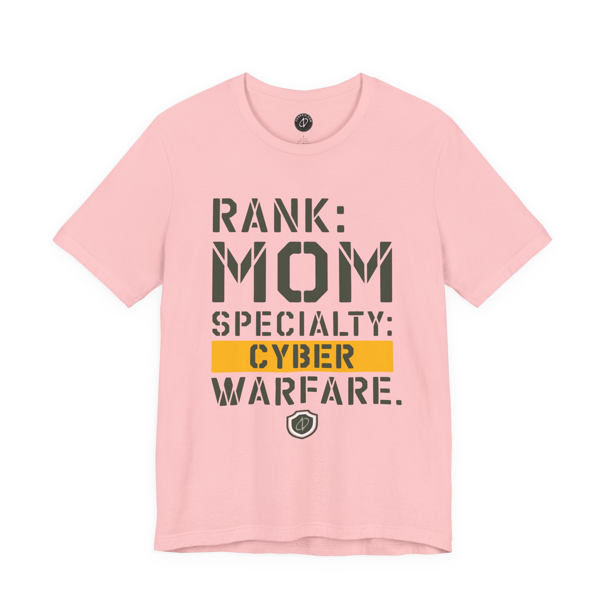 RANK: MOM, SPECIALTY: CYBER WARFARE T-Shirt