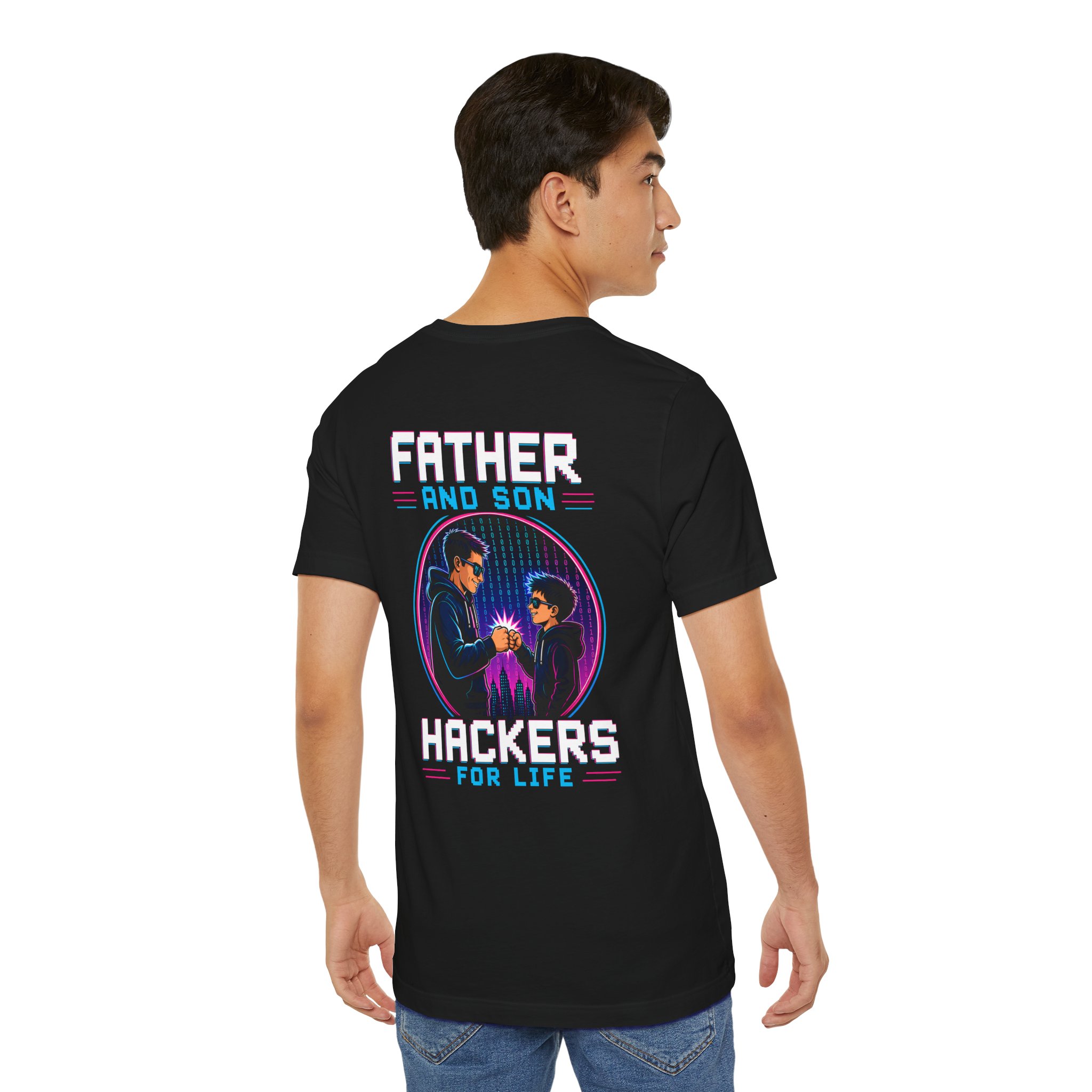 Father and Son Hackers for Life T-Shirt