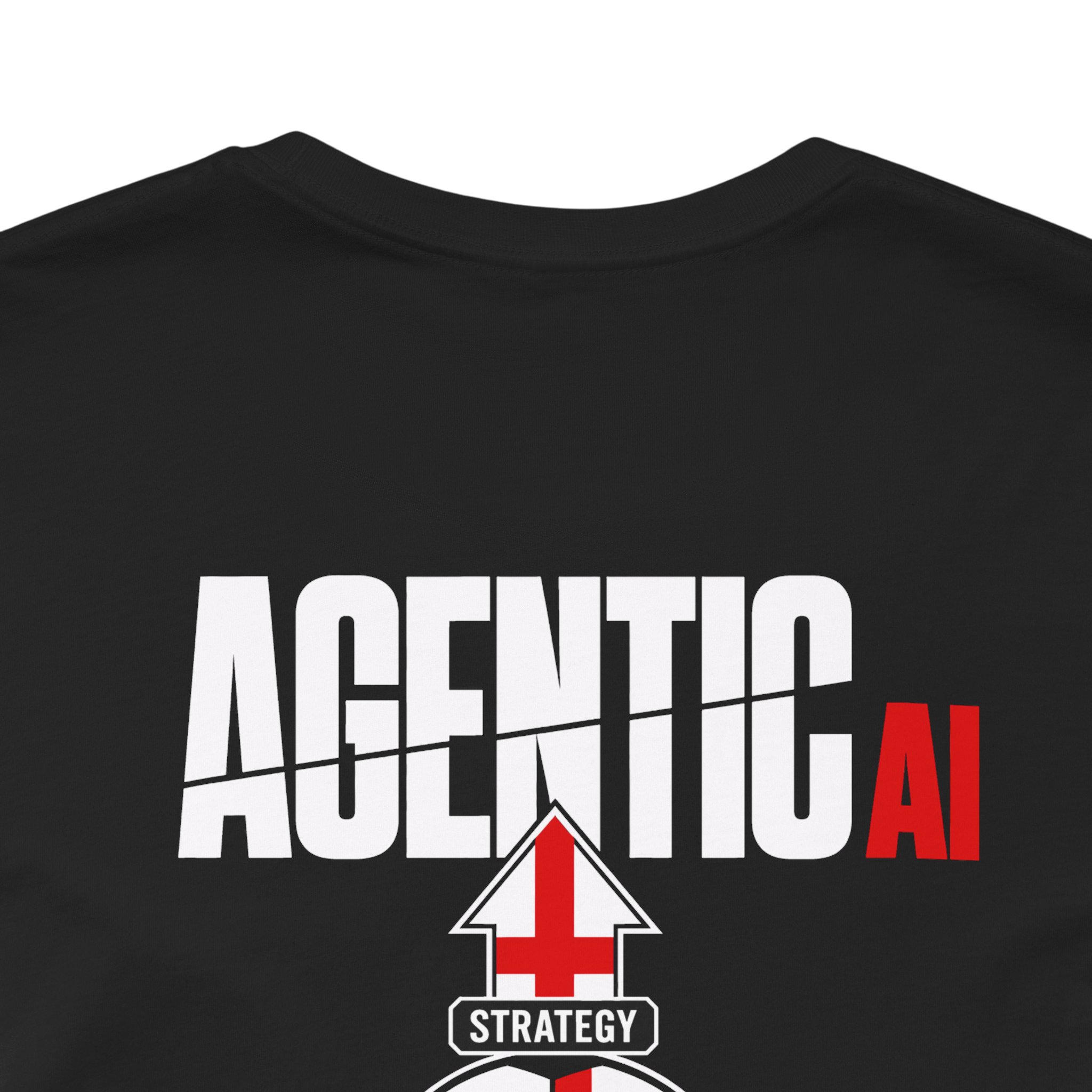 Agentic AI Soccer England Strategy T-Shirt