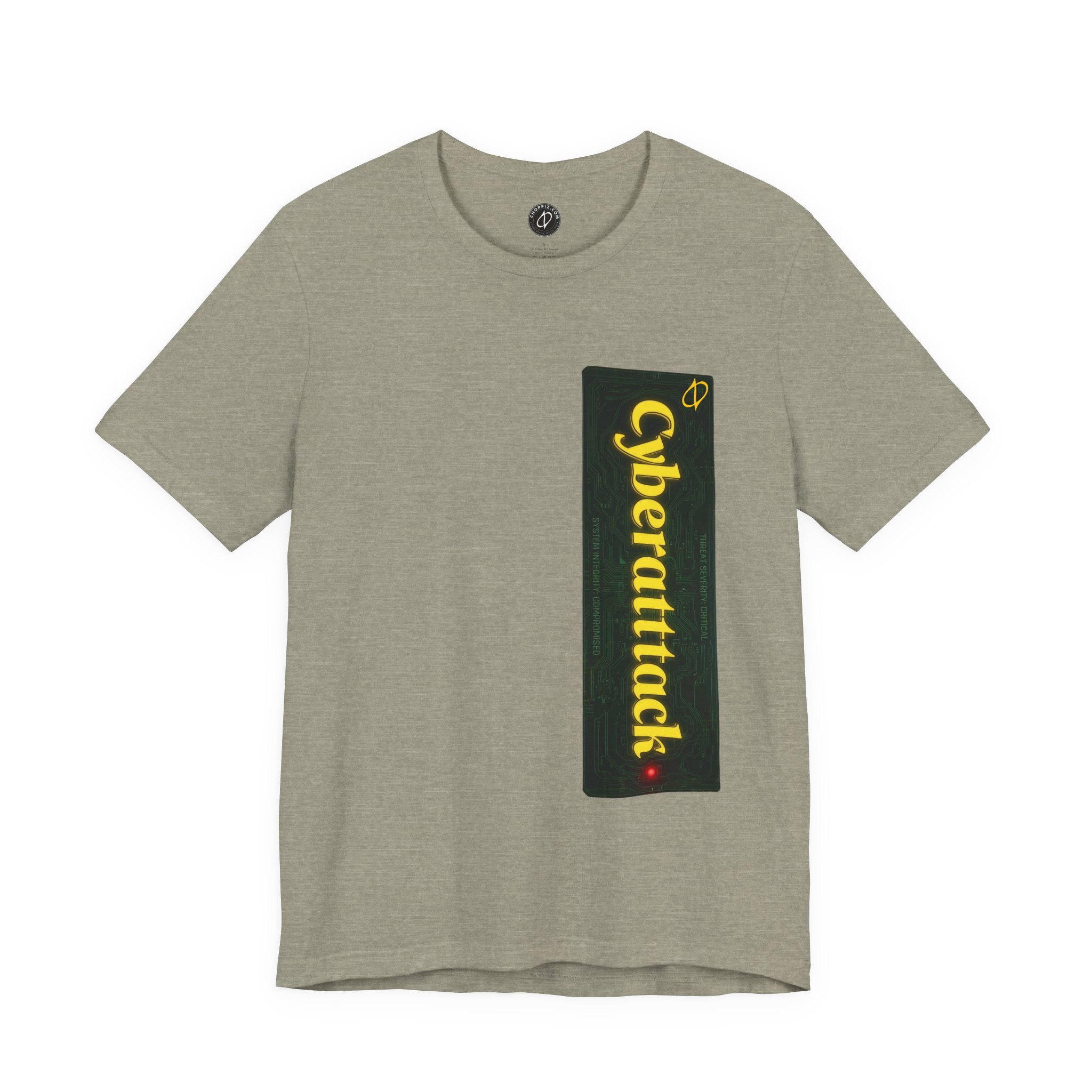 Cyberattack Green Sticker TYP030 T-Shirt