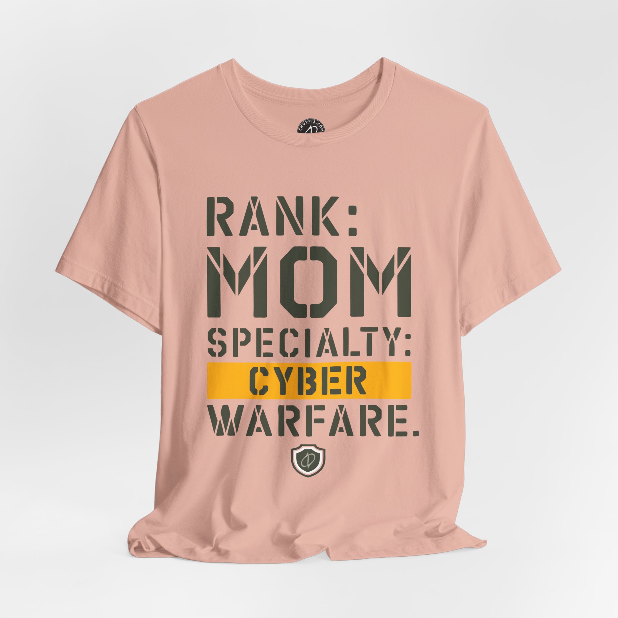 RANK: MOM, SPECIALTY: CYBER WARFARE T-Shirt