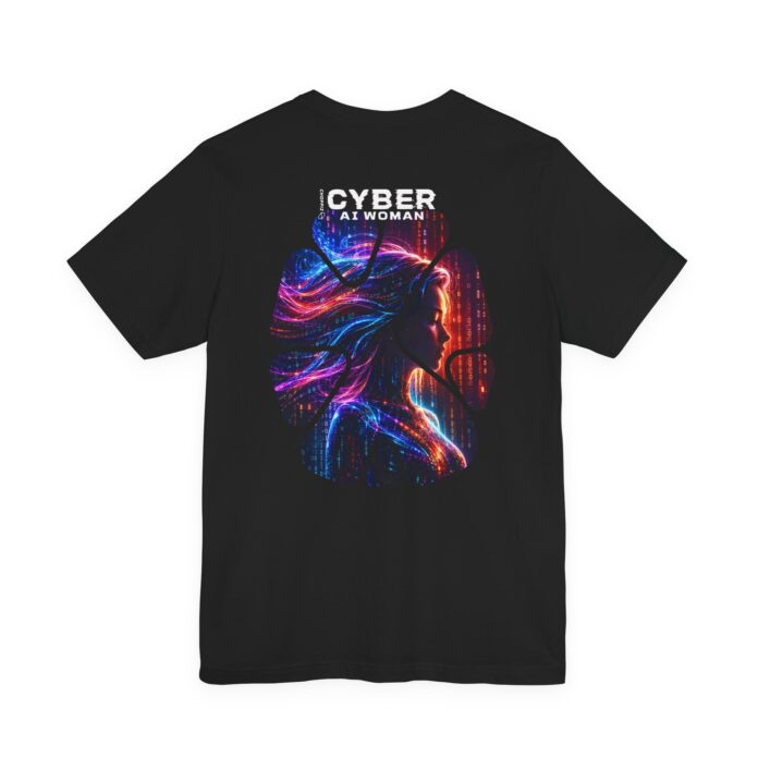 Cyber AI Woman Digital Future T-Shirt BIW01