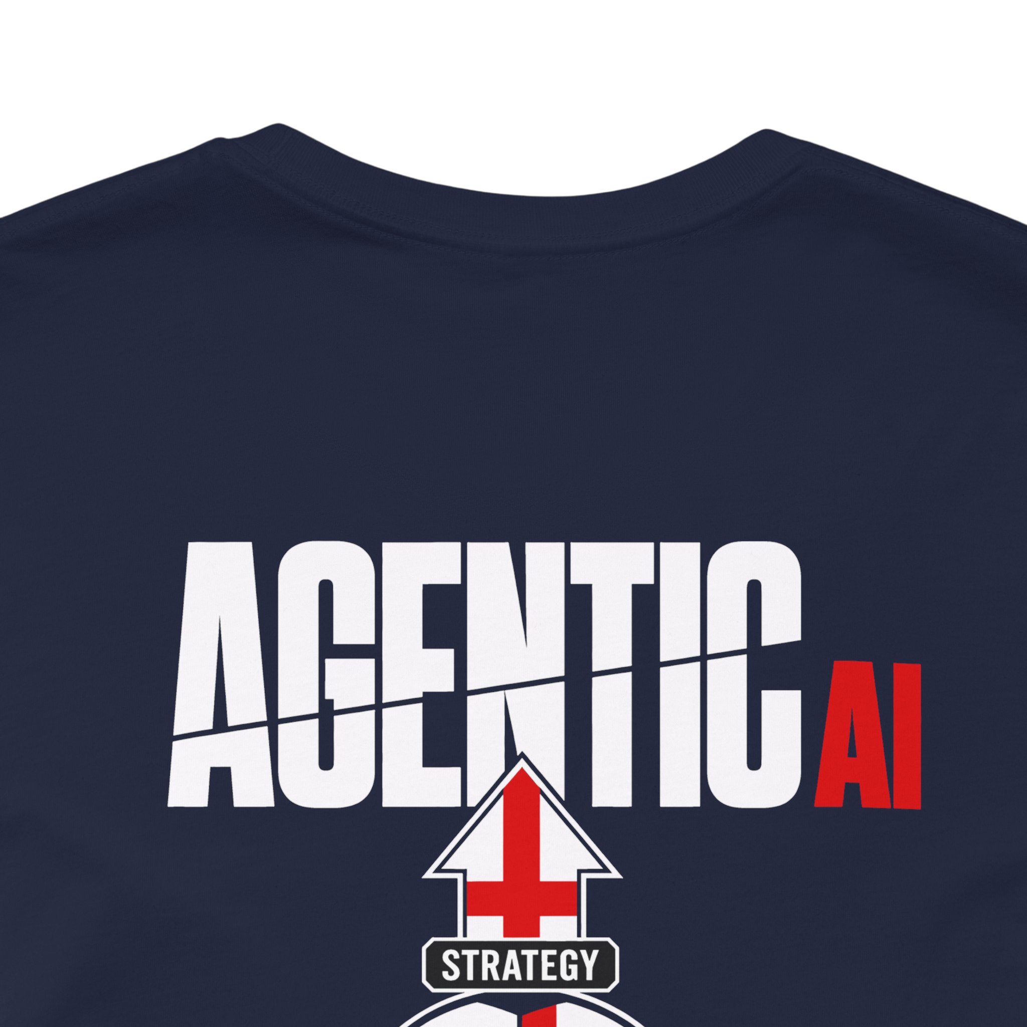 Agentic AI Soccer England Strategy T-Shirt