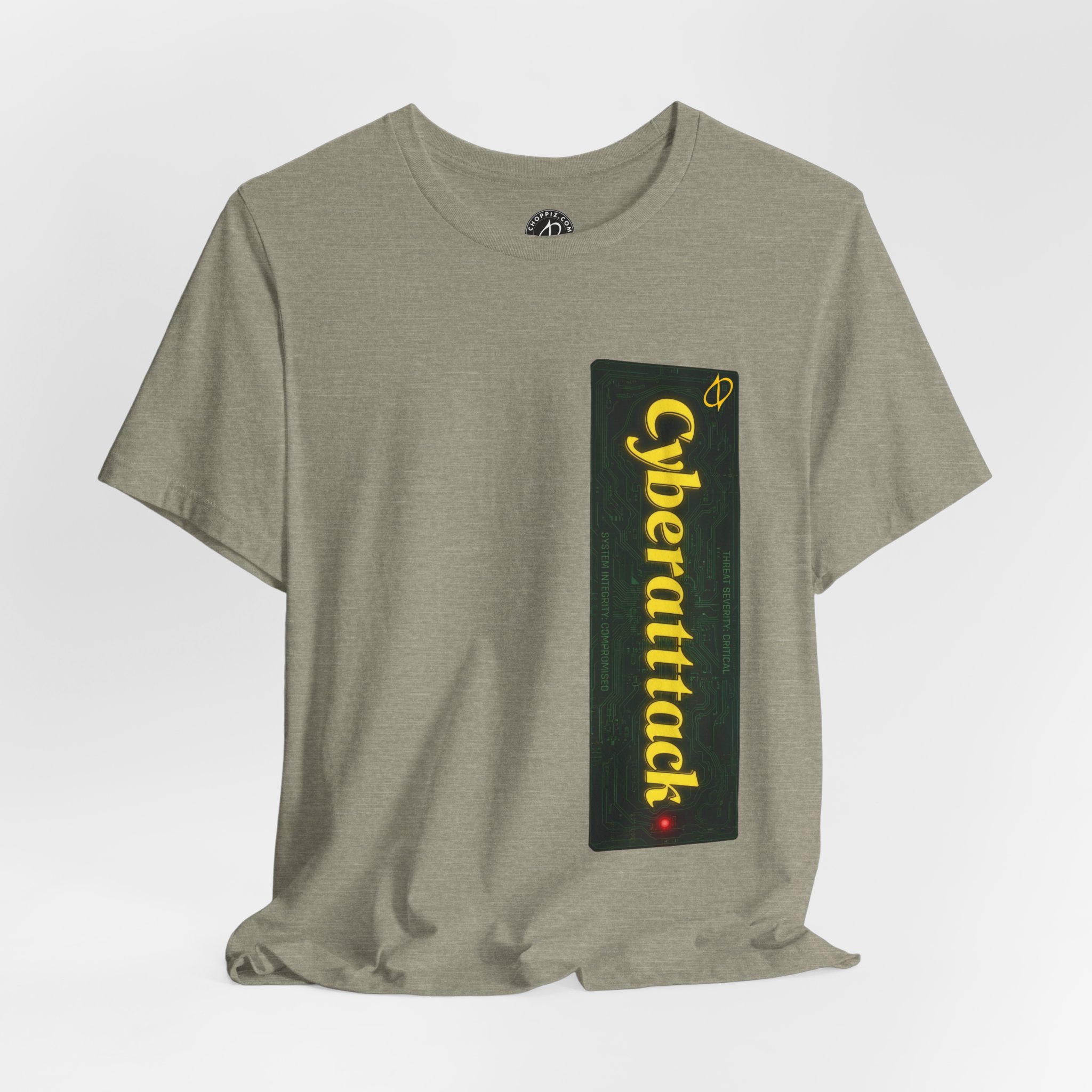 Cyberattack Green Sticker TYP030 T-Shirt
