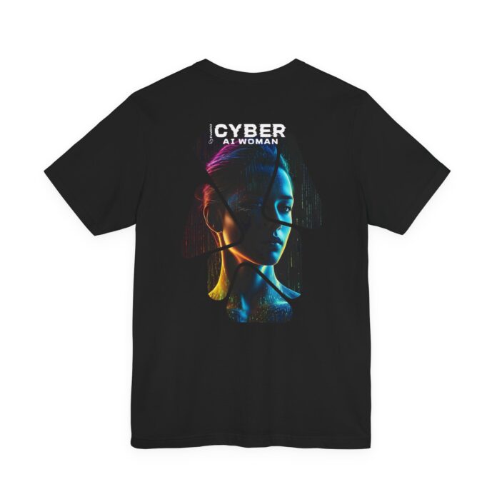 Cyber AI Woman Digital Future T-Shirt BIW08