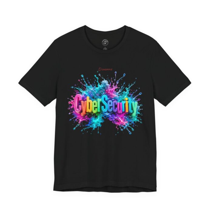 The Vibrant Cybersecurity T-Shirt TYP001