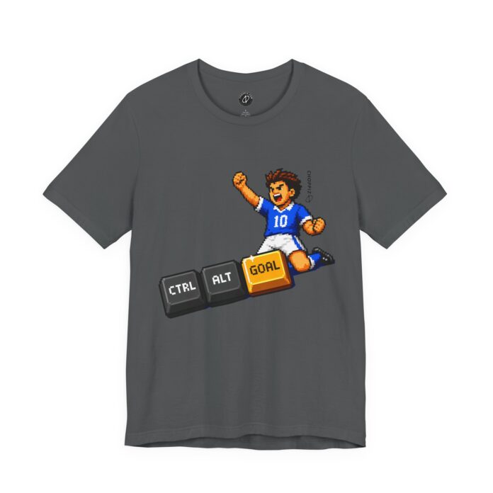 CTRL ALT GOAL Tech Soccer T-Shirt