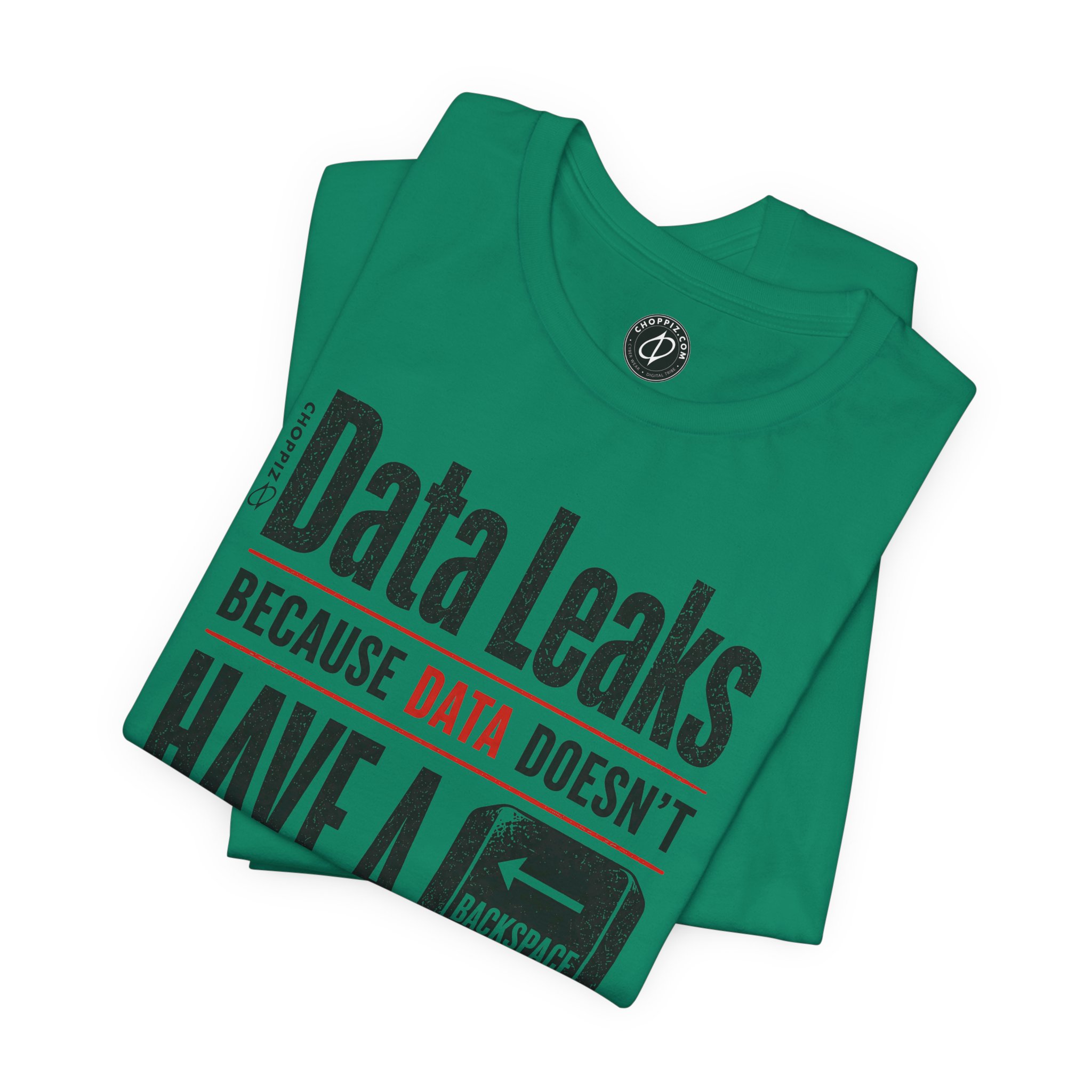 Data Leaks Backspace T-Shirt